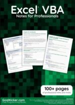Excel VBA Notes PDF Free Download – Beginner Guide & VBA Tutorial