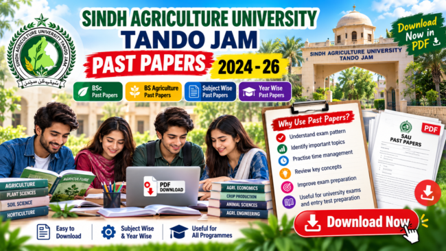 sindh agriculture university tando jam past papers 2024-26, sau past papers, bsc past papers sindh agriculture university, bs agriculture past papers pdf, past papers 2024 sindh agriculture university