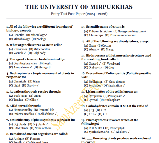 the university of mirpur khas past papers 2024-26, the university of mirpur khas past papers 2024-26 pdf, university of mirpur khas exam papers, university of mirpur khas old papers, university of mirpur khas past papers